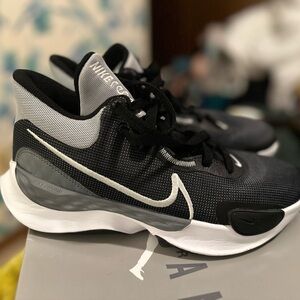 Nike Renew Elevate 3 Black Wolf Grey Sneakers Men’s 7  Basketball Shoes